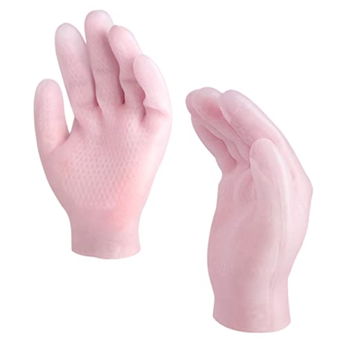 COLLBATH Guantes Hidratantes Sebs para Cuidado de Manos Secas Elásticos y Antideslizantes para Mujeres Protección Suave y Respirable Perfectos para Diario Casa