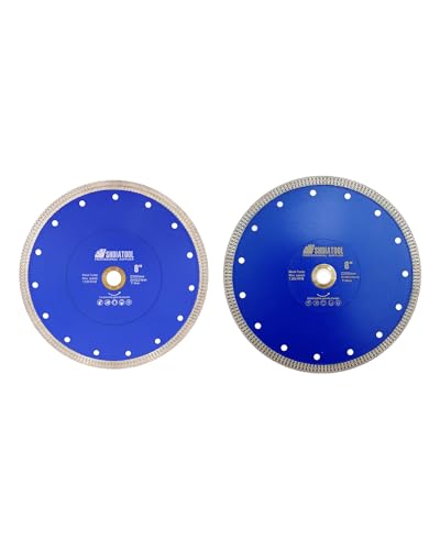 Disque diamant pour carrelage 200mm SHDIATOOL avec couronne continue haute précision