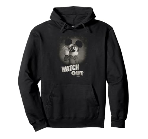 Sweat Halloween Mickey imprimé pull à capuche noir saison automnale