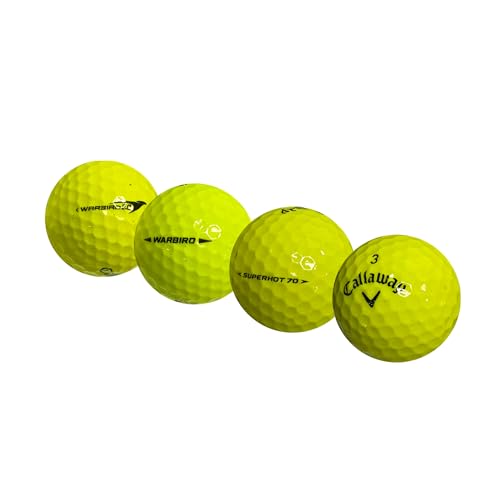 Recycled Golf Balls for Callaway Mix - Used Golf Balls Bulk 5A Mint Condition – Includes Mesh Bag – (24-48) - Pack - Image 3