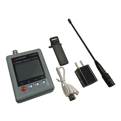 Fc-2800M Frequency Counter For Ham Radio Cb - High Sensitivity With Ctccss Dcs Decoder For The Vhf & Uhf - Cb Continuous Carrier Signal, Walkie-Talkies, Dmr Radio #TOP4