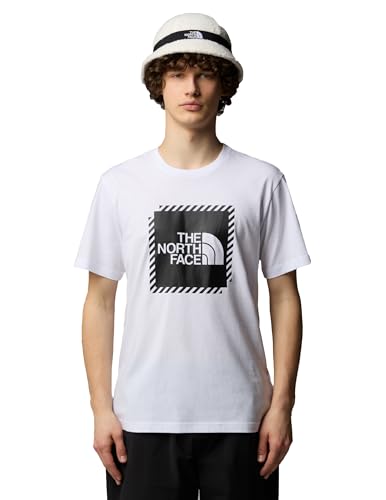 The North Face - Maglietta Graphic 2 da Uomo in Taglio Standard - Collo a Giro - TNF White, S