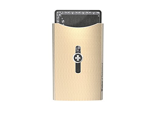 WAGNER SWISS WALLET for men (front pocket money clip): Credit Card Holder & Metal money clip wallet & Money Clip Wallet & RFID wallets. Metal front pocket wallets: slim, smart, carteras para hombres