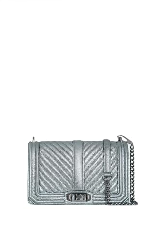 Image of Rebecca Minkoff Women's Chevron Quilted Love Crossbody Bag