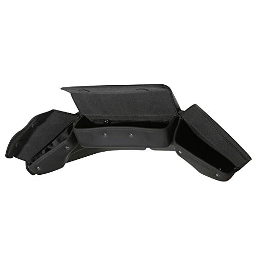 Bolsa para parabrisas con 3 bolsillos TCT-MOTOR para Harley Touring 2014-2021 modelos Electra Glide, Street Glide, Tri Glide color negro miniatura 5