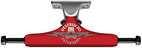 DESTRUCTO MID 5.25 SUPERLITE RED/RAW set of 2 trucks
