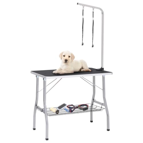 CUMYZO Dog Grooming Table Folded Design