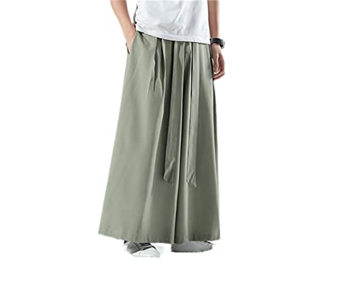 Pantalon de Kung Fu en soie glacée anti-transpiration pour homme