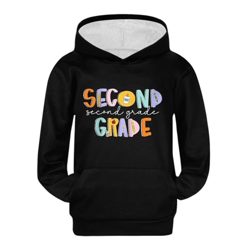 Girls Boys School Season Graphic Hoodies Cute Oversized Aesthetic Sweatshirts Teens Preppy Fleece Long Sleeve Pullover Tops4