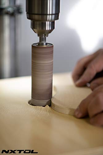 Drill Press Spindle Sander Adapter Kit for Rubber Sanding Drums | Mandrel with Bottom Support design for Maximum Rigidity| Made in U.S.A.