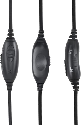 Image of Overhead Headphone PTT VOX Boom Mic Microphone Wired Headset 2 Pin K-Plug for Baofeng UV-5R UV-82 AR-152 BF-F8HP BF-888S Retevis
