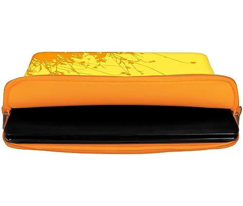 Digittrade LS114-10 Summer Netbook Sleeve Laptop Neopren Case Custodia Portatile Borsa Involucro Protettivo 25,9 Cm (10.2 Pollici), Colore: Giallo - 2