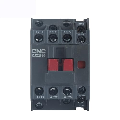 Contacteur CA 3P 220V 12A CJX2i rail DIN pour installation modulaire