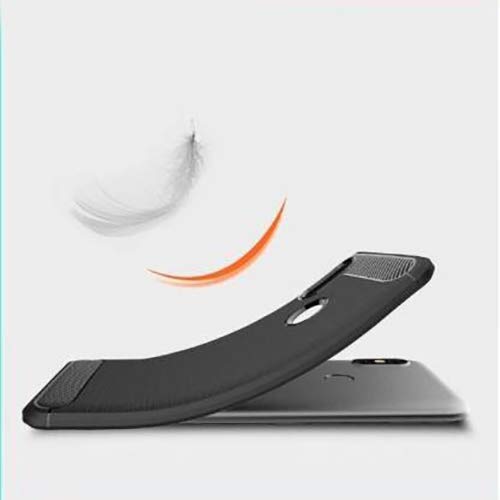Image of JGD PRODUCTS for Redmi Y2, Redmi S2 Carbon Fiber Armor Drop Tested Shock Proof TPU Back Case Cover