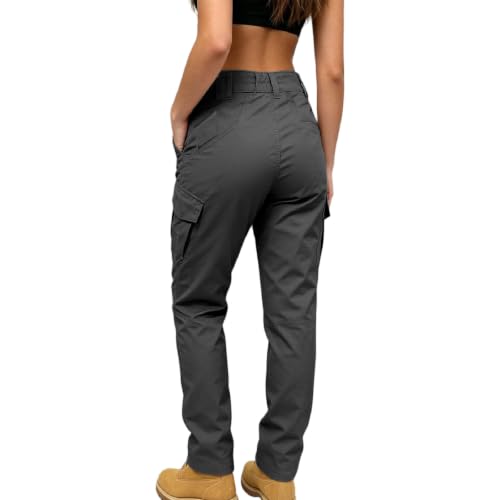Women Cargo Pants with Pockets Chinos Outdoor Stretchy Construction Pants - image 2
