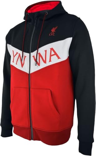  FC Liverpool LFC - YNWA Uomo Felpa Jogging Multicolore L 60% Poliestere, 40% Cotone Regular