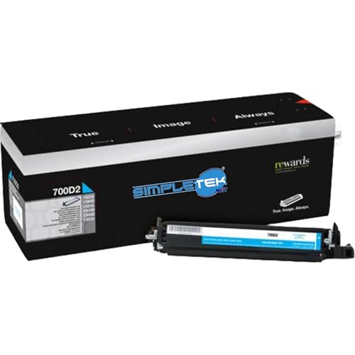 Developer unit Lexmark 70C0D20 cyan pour réparer les lignes blanches sur CS410 CX510