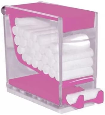 1PC Dental/Medical Grade by VASTMED Cotton Roll Dispenser | Dental Press Type Cotton Rolls Holder Dispenser Hygienic Divider | Perfect for Professional Clinic, Hospital, Home Use