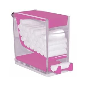 VASTMED Dental/Medical Grade Cotton Roll Dispenser | Dental Press Type Cotton Rolls Holder Dispenser Hygienic Divider | Perfect for Professional Clinic, Hospital, Home Use