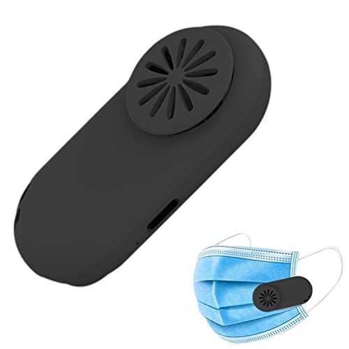 Ventilador de ar vestível - Ventilador de resfriamento elétrico para máscara,Miniventilador USB port