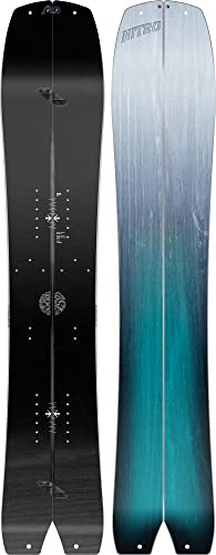Nitro Snowboards Herren Squash Split BRD ´23, Allmountainboard, Tapered Swallowtail Splitboard, Trüe Camber, All-Terrain, Mid-Wide