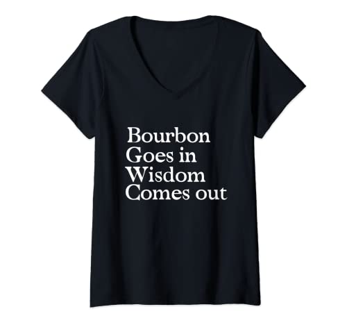 Donna Divertente Whisky Bourbon Bere regalo per gli appassionati di...