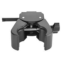 Anti-Shake Stability: Equipped with a secure battery lock, the V Mount Clamp assures uninterrupted energy supply by keeping the battery securely attached, enabling seamless usage for extended shoots whether indoors or outdoors without compromising pe...