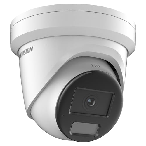 DS-2CD2387G2H-LIU 2.8mm Hik Acusense 4K 8MP Color-Vu PoE IP Dome Security Camera Outdoor with 24/7 Full Color Smart Hybrid Light Human/Vehicle Detection 130dB WDR IP67 Work with iVMS-4200