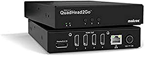 Matrox Q2G-DP4K QuadHead2Go Dispositivo Controlador multimonitor