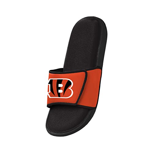 FOCO Cincinnati Bengals NFL Mens Foam Sport Slide - L3