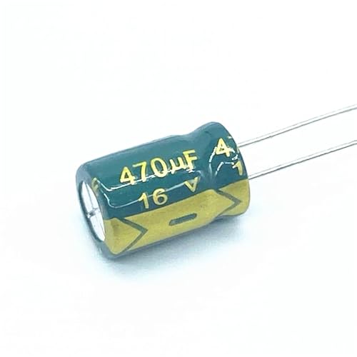 Condensateur électrolytique en aluminium 16V 470uf 8x12mm pour circuits électroniques, lot de 20