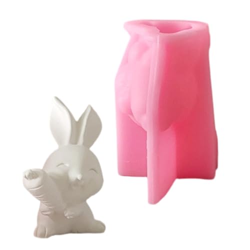 Zqxnt Moldes de silicona para manualidades 3D, moldes de fondant delicados para hornear y hacer decoraciones