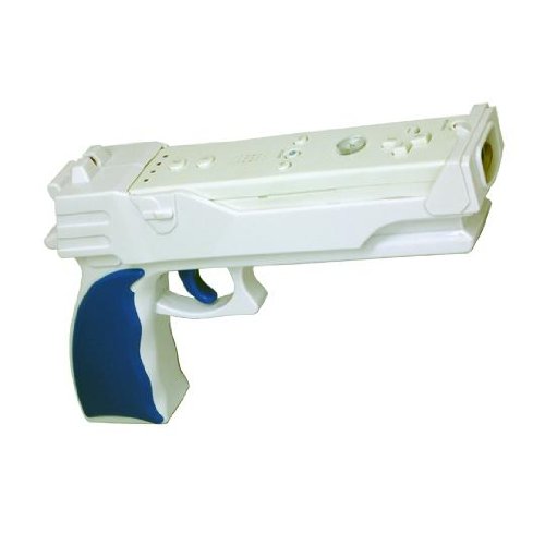 CET Domain 10300146 Light Gun for Nintendo Wii Remote Controller Nunchuk