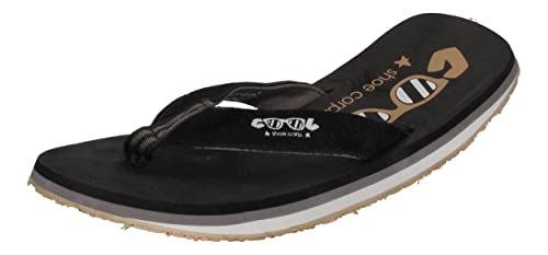 COOL shoe corp. Os 2, Chanclas Hombre, Negro, 37.5 EU Ancho