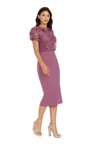 Image of Dress The Population Women's Marianne Bodycon Midi Dress