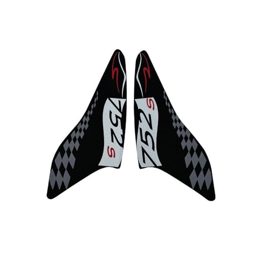 Autocollant de protection réservoir moto 752s premium de haute traction