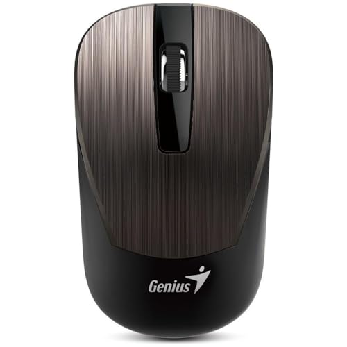 Genius 31030019401" NX-7015, PC OR NB, sans fil, 2,4 GHz, optical, 1600 DPI, boutons, Scroll 3/1, noir