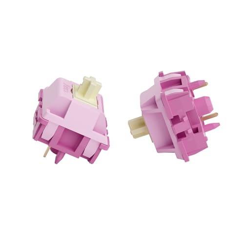 Image of Akko V3 Creamy Purple Pro Keyboard Switch for Mechanical Gaming Keyboard, 5-Pin 30gf Tactile Switches (45pcs)