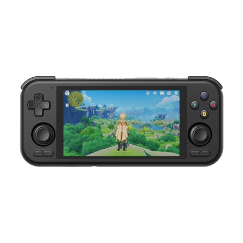 retroid Handheld Pocket 4 Pro Android Gaming CPU Octa-Core, 8GB RAM, 128GB de Memoria, Pantalla táctil de 4.7', Salida Micro-HDMI y USB-C, Wi-Fi 6, BT 5.2, Hall-Effect Joysticks, Android 13