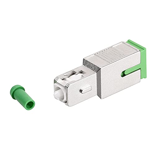 Uxcell 3Db Sc Fiber Optic Attenuator, Sc/Upc Female To Sc Male Single Mode 9/125 Sc Adapter Green #TOP3