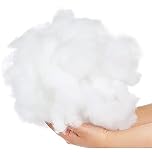 2kg Hollowfibre Filling for Toy Stuffing - Soft Filling for Knitted Toys, Crochet & Crafts, Teddy Bears, Pillows & Cushion Covers - High Grade White Virgin Polyester