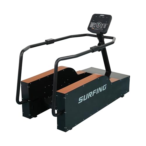Image of Commercial-Grade Gym Surfing Machine - Low-Impact High-Intensity Cardio Trainer, Sturdy Steel Frame for 24 /7 Gym Use, Adjustable Resistance for All Fitness Levels