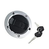Rendimiento: tapa del tanque de combustible de la motocicleta Mejora la eficiencia y la seguridad, ideal para el uso diario de la motocicleta.