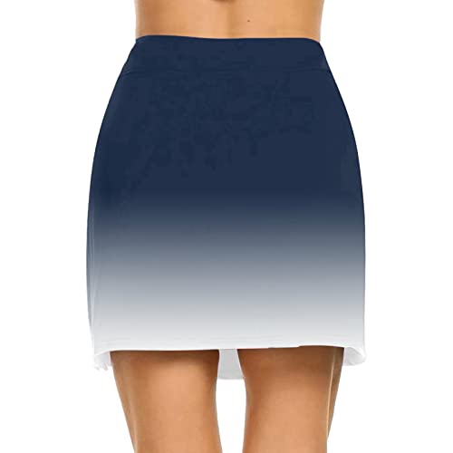 YFJRBR Summer Tennis Skirts for Women with Shorts 2025 Y2K Athletic Golf Skorts Trendy Casual High Waisted Comfy Tennis Skort - Image 6