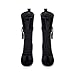 LACIKOSZ Womens Black Lace Up Sport Boots Fashion High Top Sneakers Casual Athletic Streetwear Shoes