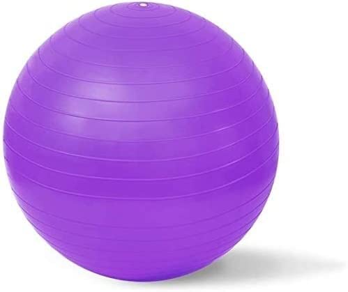 Pilates Ball de 45cm para mejorar la postura en la oficina y ejercicios de suelo