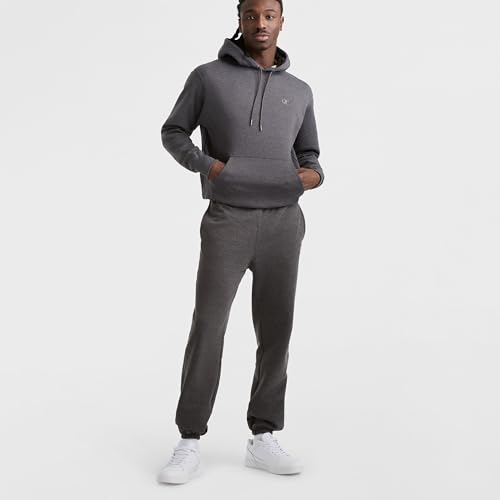 Champion Men's Pullover Fleece Hoodie, Midweight, C Logo (Reg. Or Big & Tall)