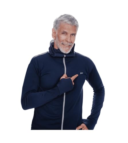 BLUE TYGA Sunscreen Jacket 2.0 Blue Navy Blue - Image 2