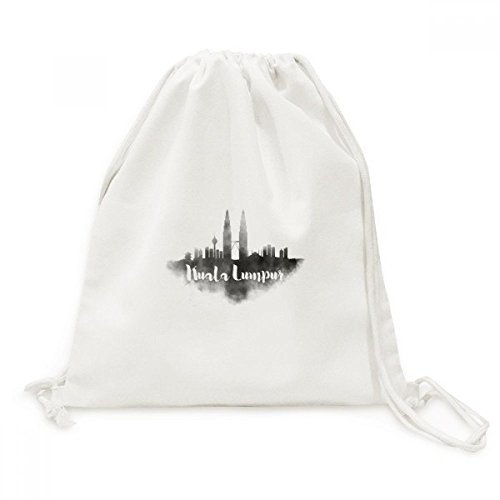 Sac cordon Kuala Lumpur en toile pour vos sorties urbaines