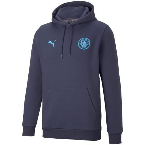 PUMA Manchester City Essentials Fan Hoodie - Navy Cover